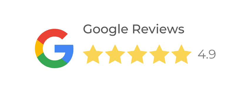 Google Reviews 4.9 stars